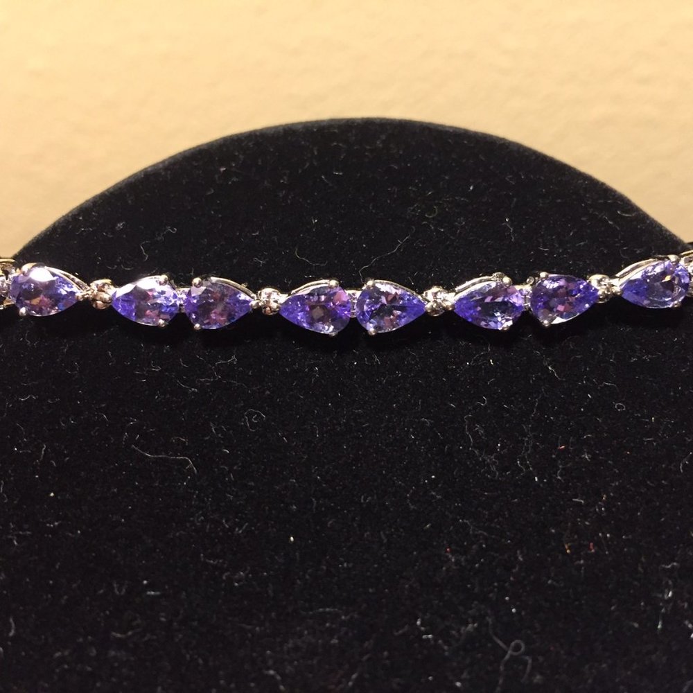 TANZANITE Tennis Bracelet
